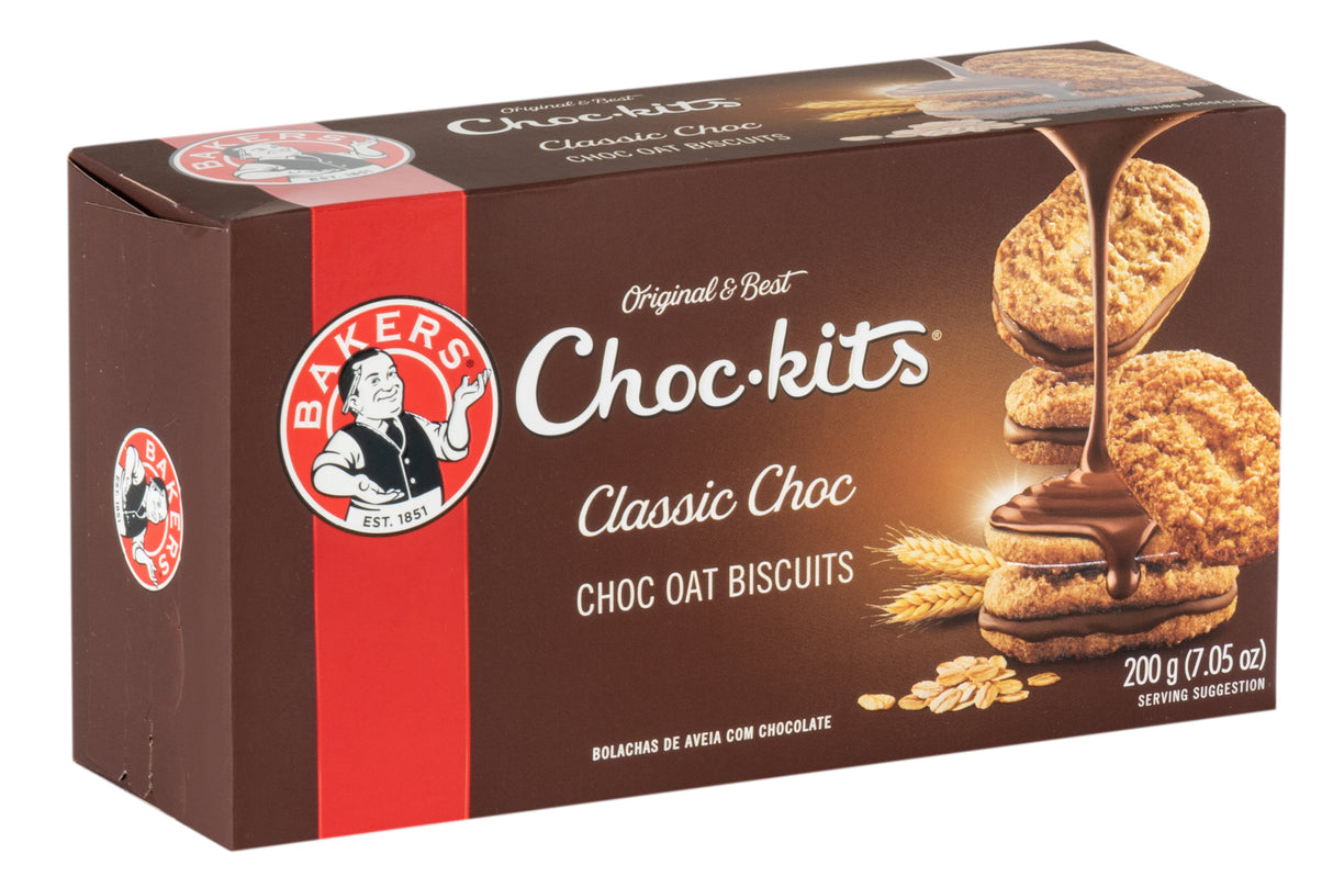 Bakers Choc-Kits Classic Biscuits 200g
