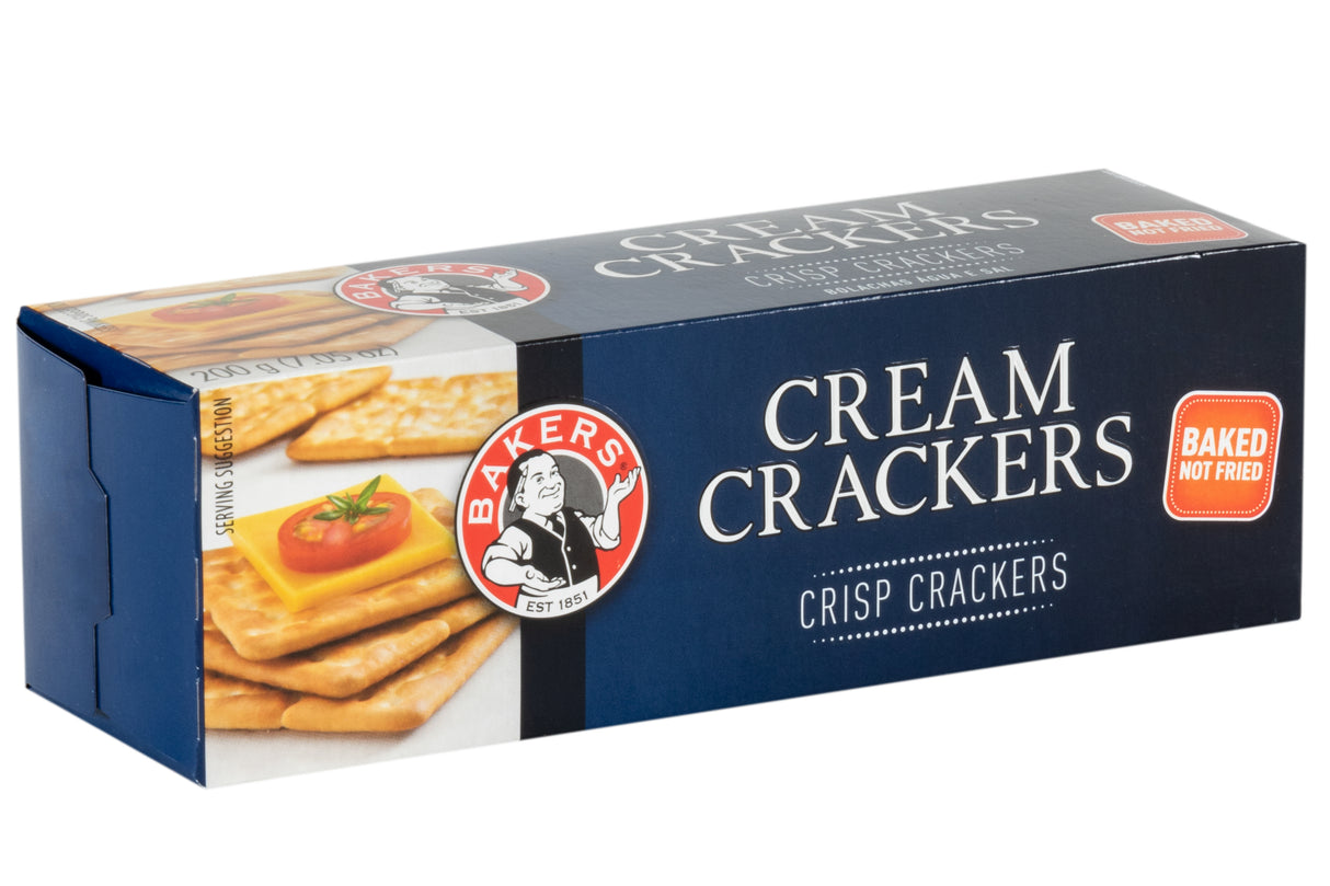Bakers Cream Crackers 200g