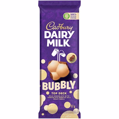 Cadbury Bubbly Top Deck 87g