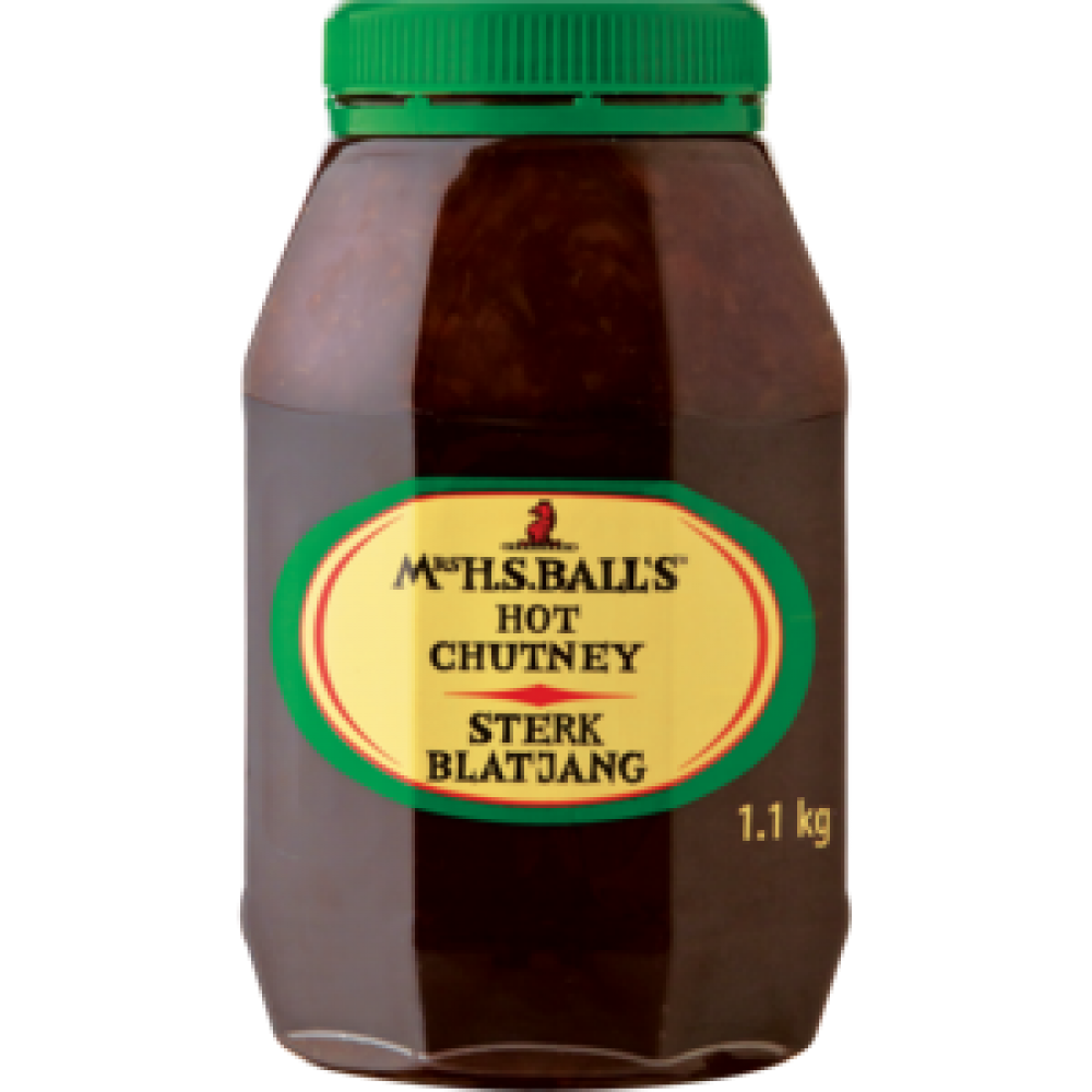 Mrs. Balls Hot Chutney Plastic Jar 1.1kg