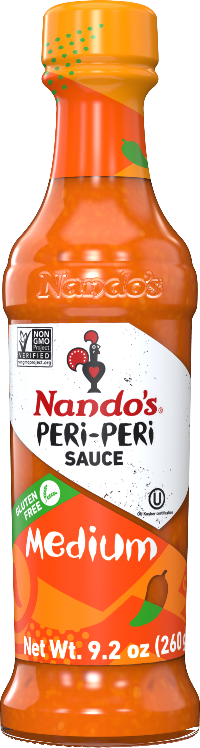 Nandos Medium Peri Peri Sauce 9.2 oz