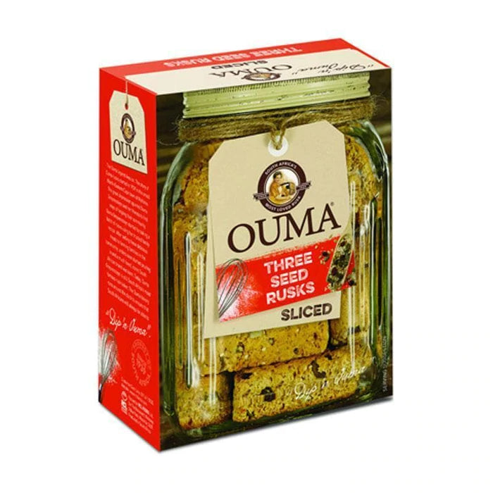 Ouma Three Seeds Sliced Rusks 450g