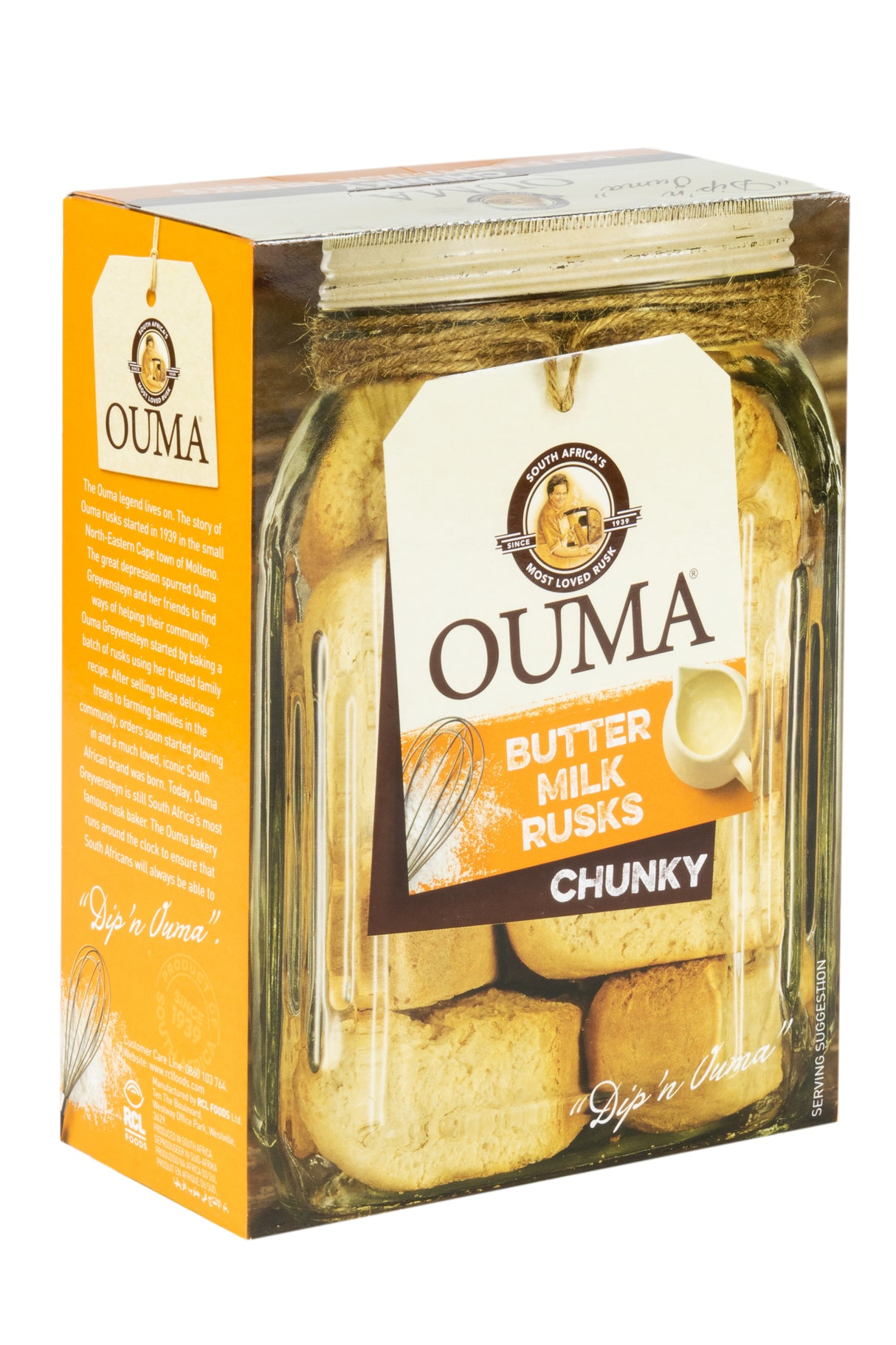 Ouma Buttermilk Chunky Rusks 500g