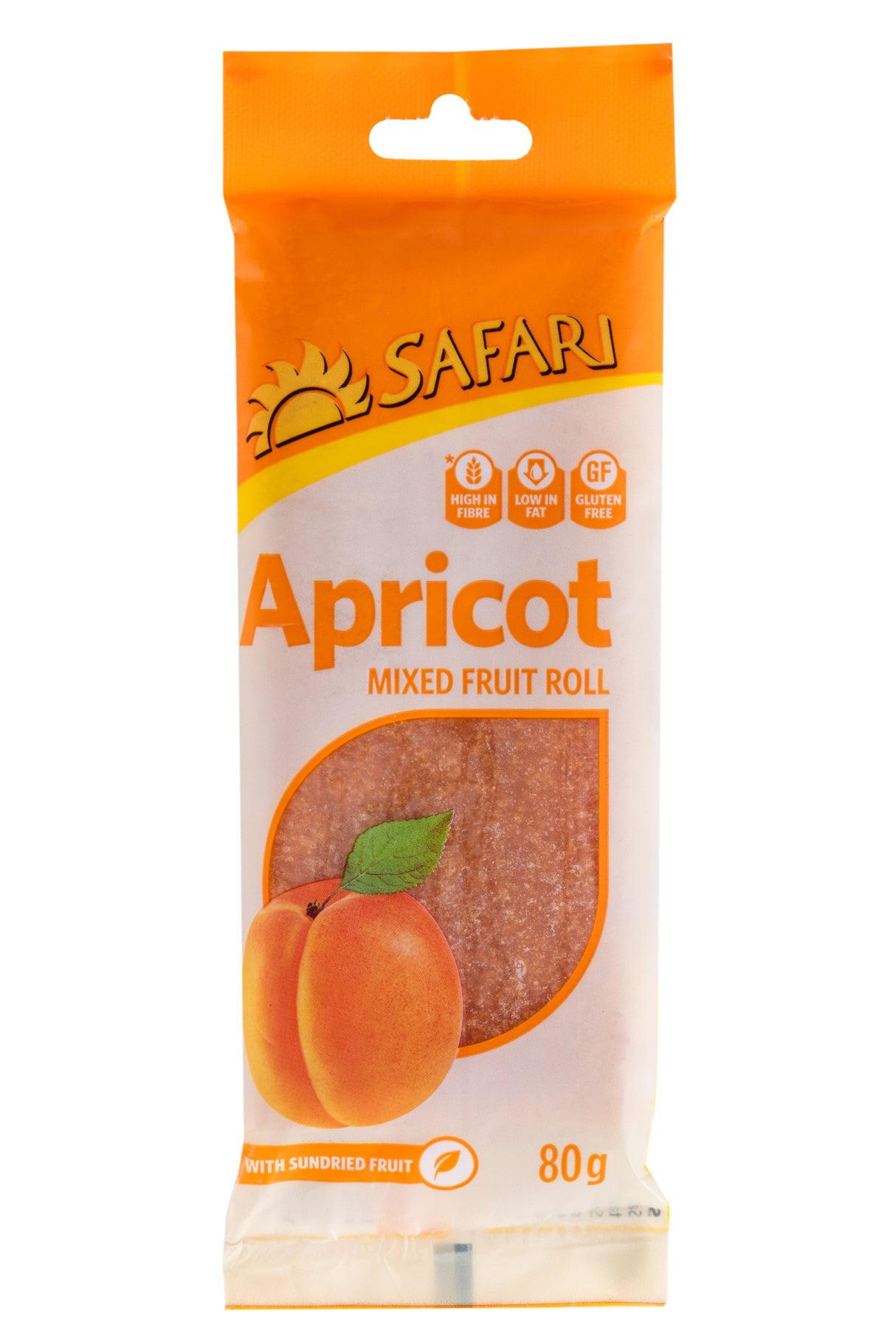 Safari Apricot Mixed Fruit Roll 80g