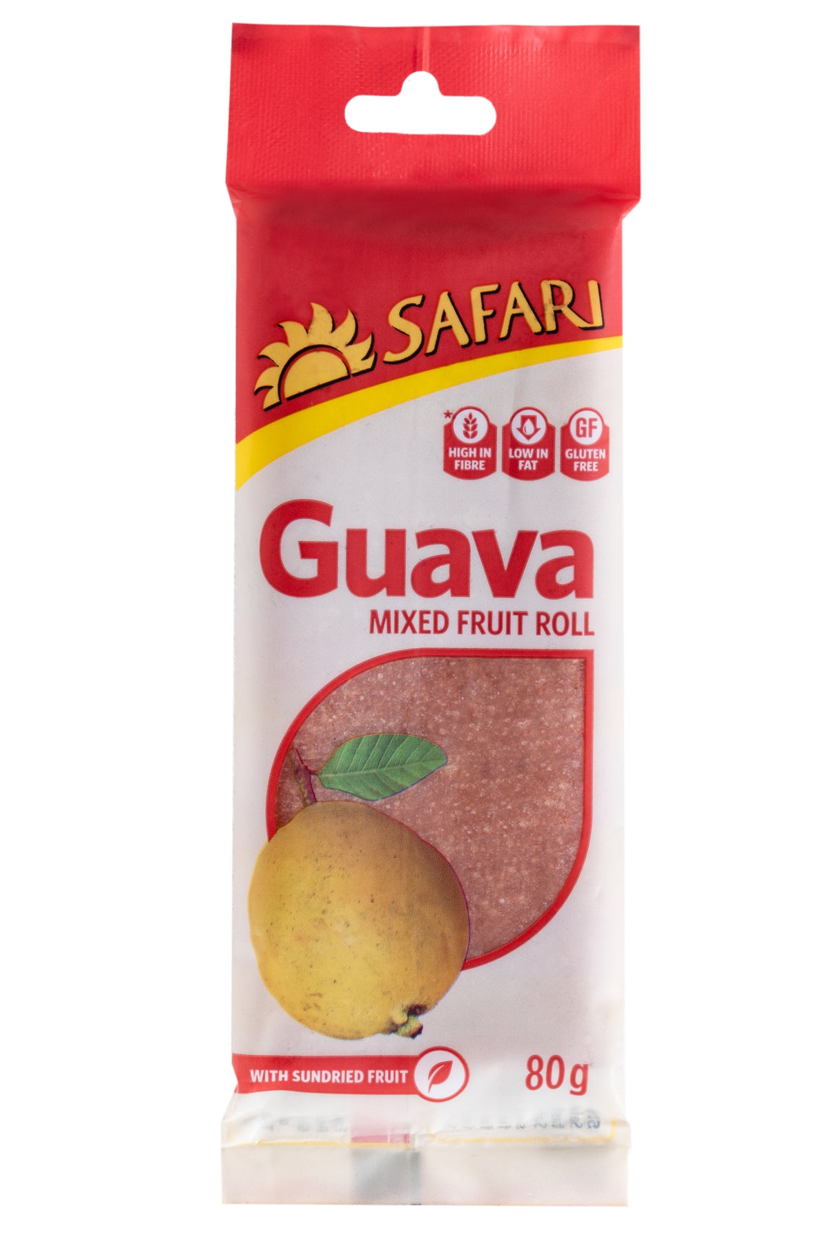 Safari Guava Mixed Fruit Roll 80g