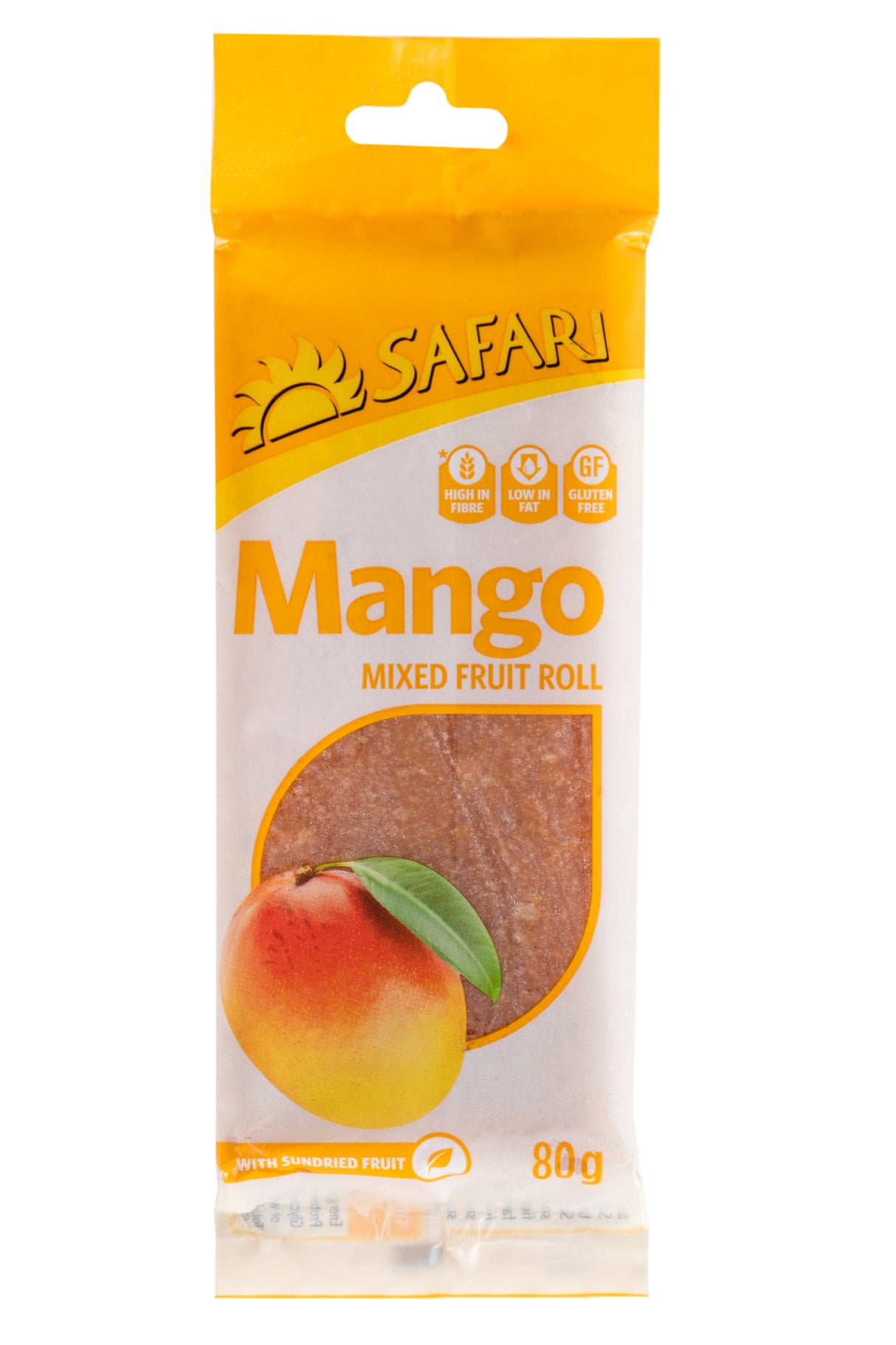 Safari Mango Mixed Fruit Roll 80g