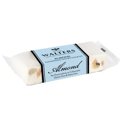 Walters Handmade Honey Nougat with Almond 50g